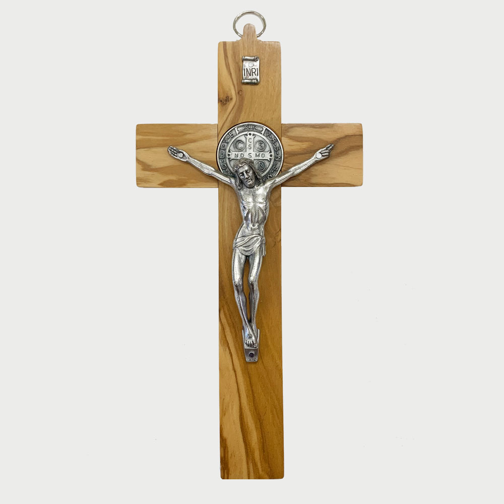 Croce di San Benedetto in legno d'olivo – Abbazia di Praglia