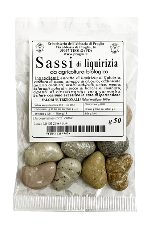 Sassi alla Liquirizia (50 g)