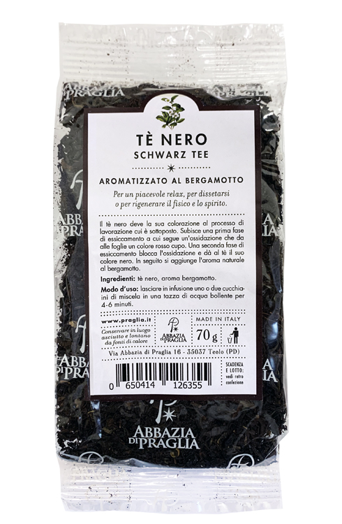 Infuso di Tè Nero al Bergamotto (70 g)