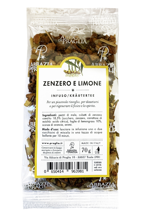 Infuso di Zenzero e Limone (70 g)